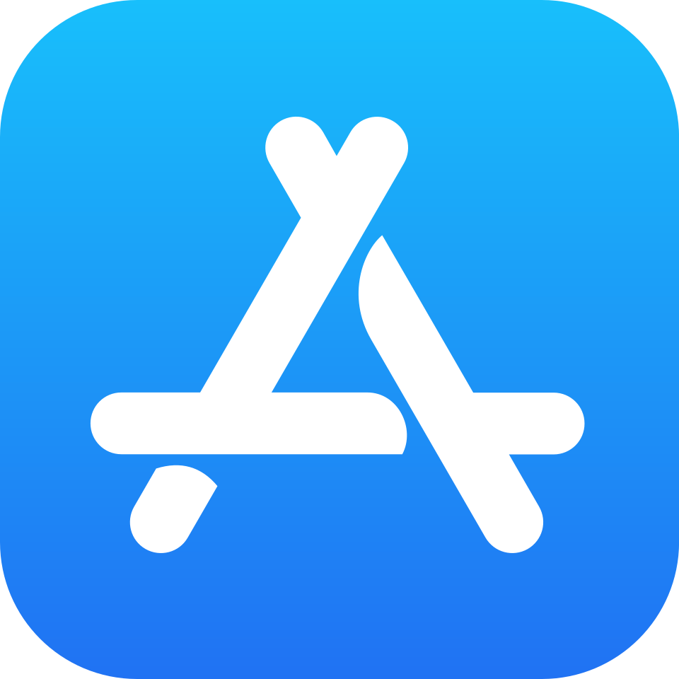 Apple App Store logo area